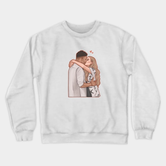 Engaged || Alex and Perrie Crewneck Sweatshirt by CharlottePenn